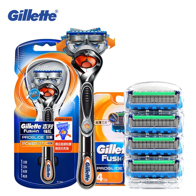 Gillette Fusion Proglide Flexball Power Razor Electric Shaving Razors