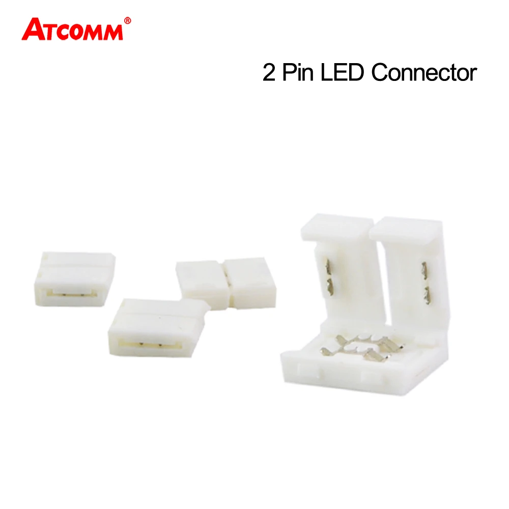 

2 Pin LED Connecctor Welding Free LED Light Terminals For SMD 2835 5050
