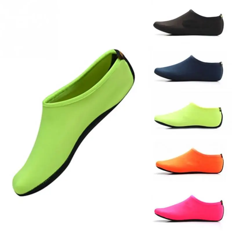 Durable Sole Barefoot Water Skin Shoes Men Women Aqua shoes Anti Slip Beach Shoes Swimming Yoga Water Sport Aerobics Sock Shoes
