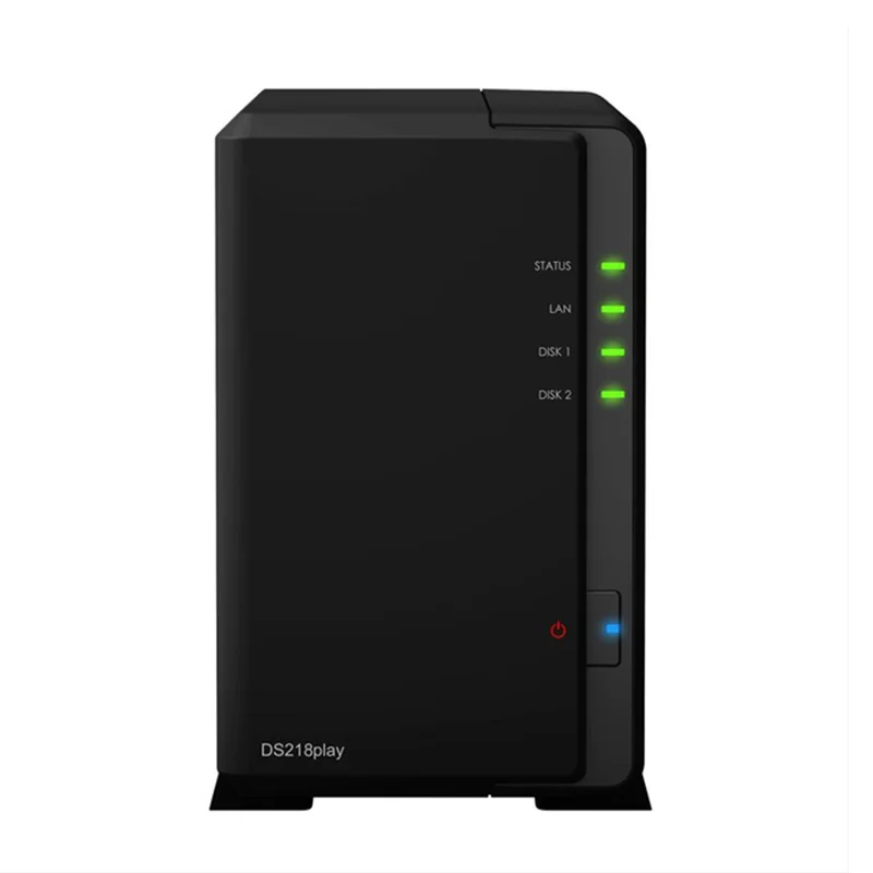 

Synology DiskStation DS218play, HDD,SSD, Serial ATA,Serial ATA II,Serial ATA III, 3.5inch, 0, 1, JBOD, FAT,HFS+,NTFS,exFAT,ext