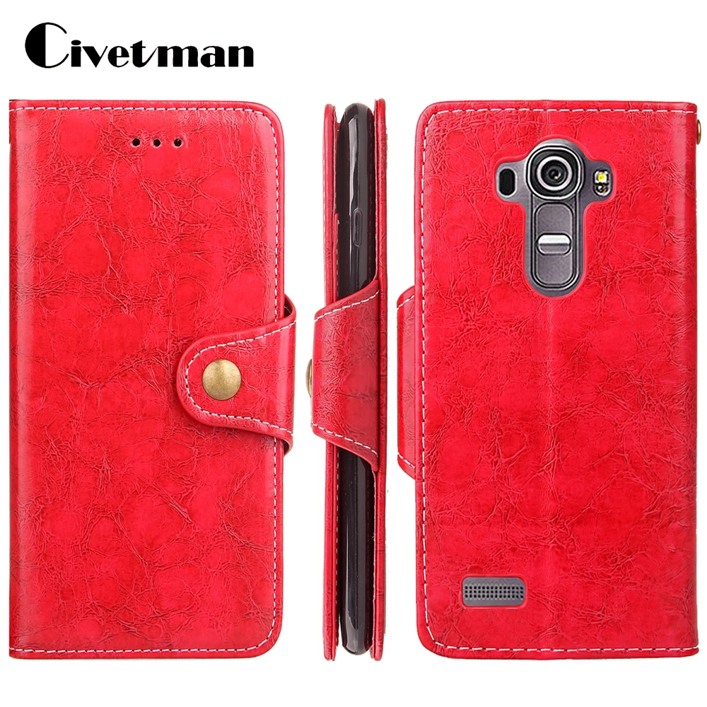 Чехол для телефона LG G4 G 4 H815 H818 H812 LS991 5 &quotпрочный Флип Ретро масло воск ПУ кожа ТПУ