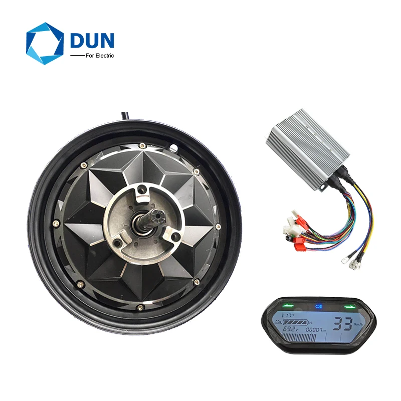 

800w 10inch Electric Scooter Motor Conversion Kits with programmable Controller 72v 50A and Display