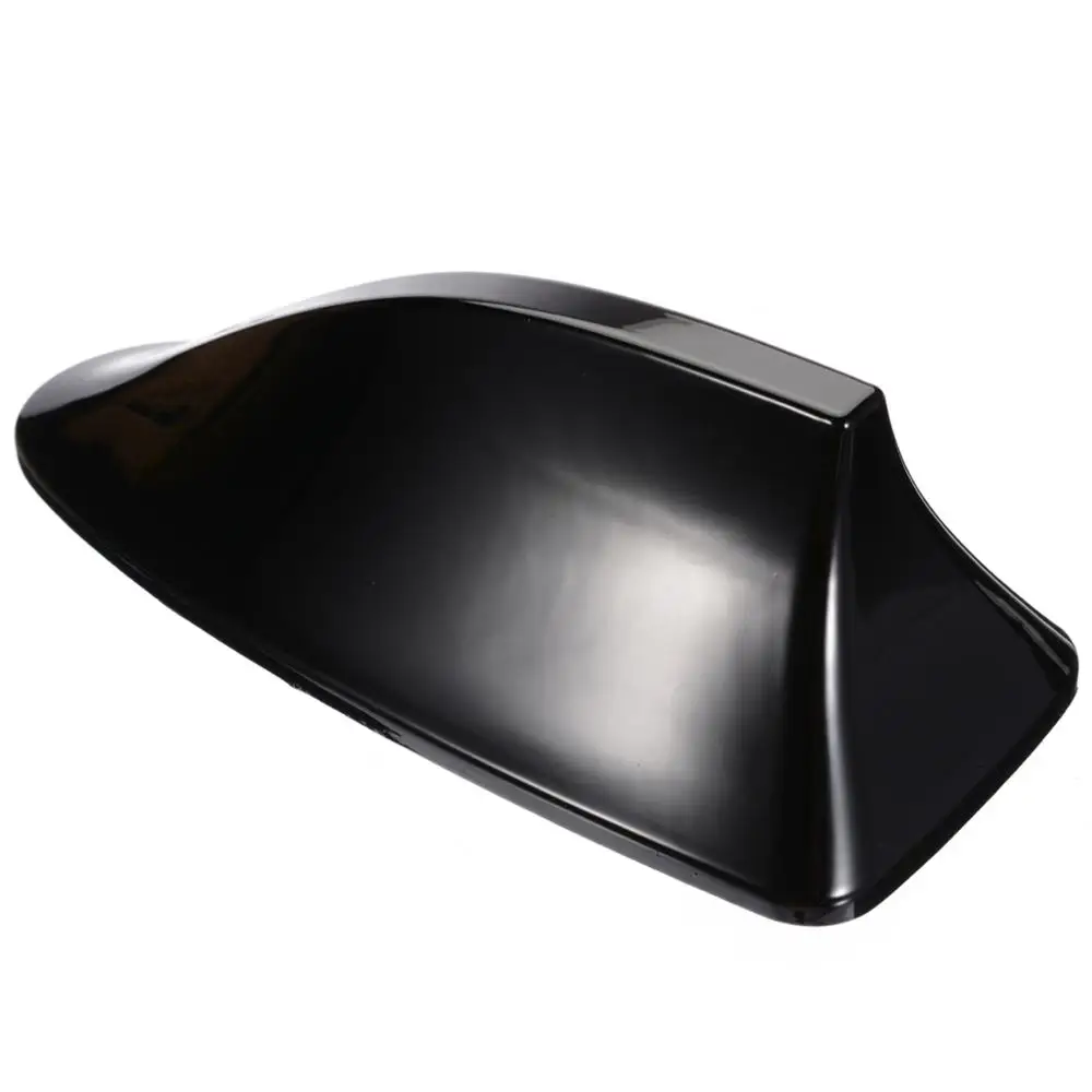 

High Quality Black Car Radio Shark Fin Aerial Antenna Signal Universal Auto Shark Fin Roof Antenna Radio FM/AM Decorate