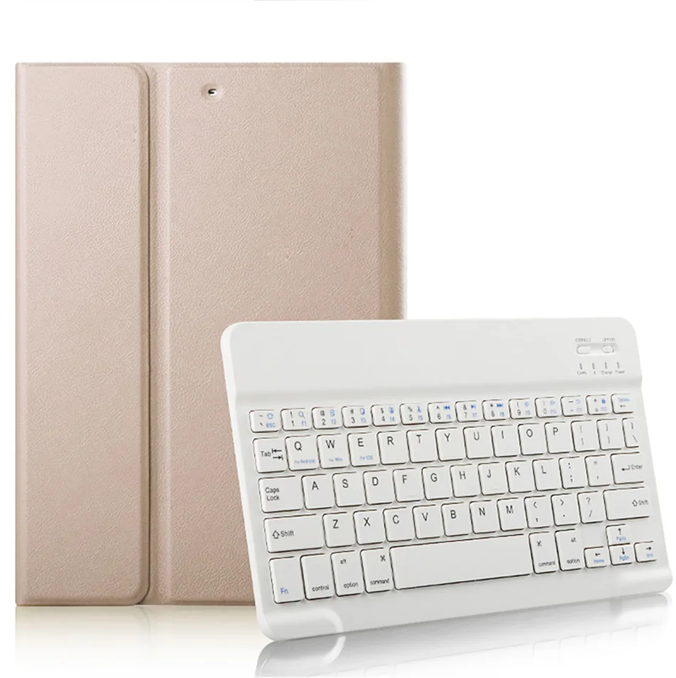 Съемный беспроводной Чехол-клавиатура из искусственной кожи с Bluetooth для нового iPad, умный чехол для iPad Air 1 2, Чехол для iPad Pro 9,7