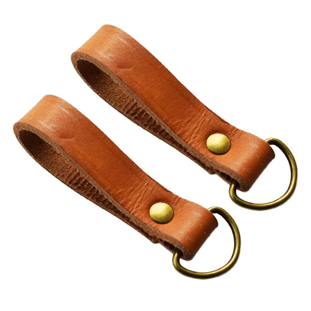 Par de de estilo militar alemán, correas de bucle de cuero, D RING| | - AliExpress