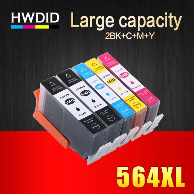 HWDID 564XL Compatible Ink Cartridge Replacement For HP