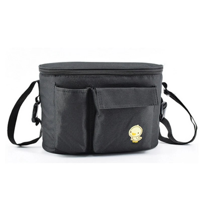 Baby Diaper Thermal Insulation Bag Waterproof Mummy Nappy Maternity Bags Cute Pattern Oxford Stroller Hook Shoulder Bag BB6007 (2)
