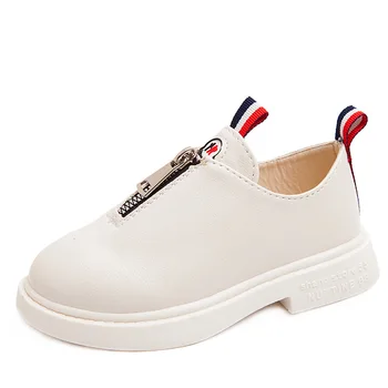 

19 autumn children's shoes, girls' lace-up sneakers, children's solid color wedge shoes, princess shoes, single shoes