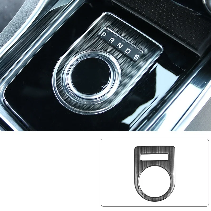 

Door Control System Gear Automobile Chromium Decorative Auto Car Styling Protecter Sticker Strip 18 19 FOR Jaguar F-PACE
