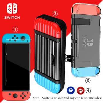 

Nintend Switch NS Accessories Storage Hard Bag Nintendos Switch Console Travel Carrying Case for Nintendo Switch Accessories