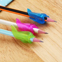 3 шт. Новые детские Студенческие карандаши проведения практика дельфинами рыбками и коррекция осанки при письме Устройства Силиконовые удерживайте ручку корректор