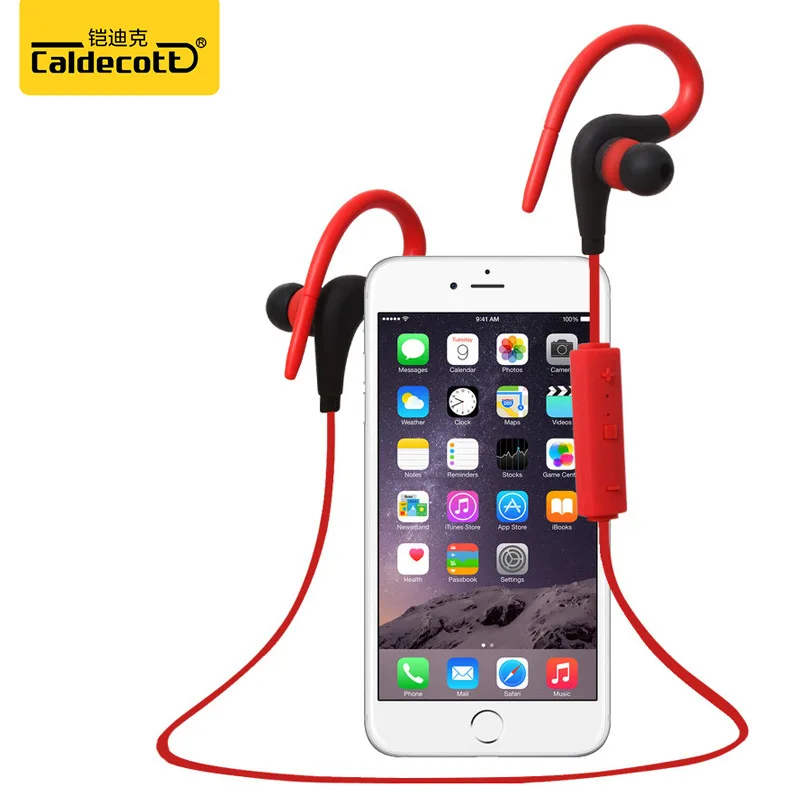 HAOBA bluetooth шлем/sans fil ухо-крюк наушники avec микрофон integre la sueur ecouteurs pour телефоны и др.