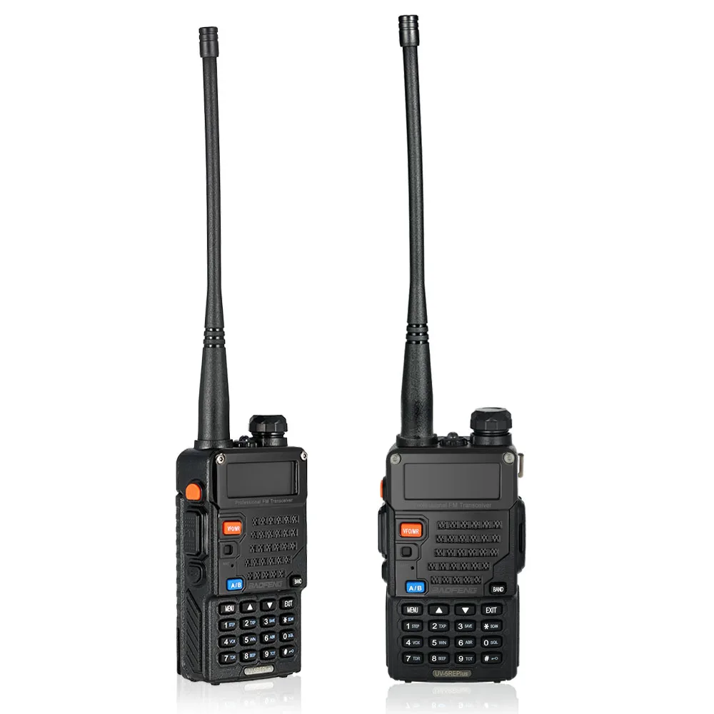 Baofeng UV-5RE Plus портативная радио двухсторонняя радиостанция рация 5 Вт vhf uhf двухдиапазонный коммуникатор Портативный Трансивер