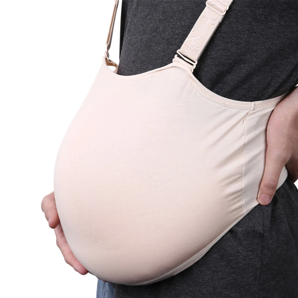 Fake Silicone Pregnant Belly For 2-4months 1450g 