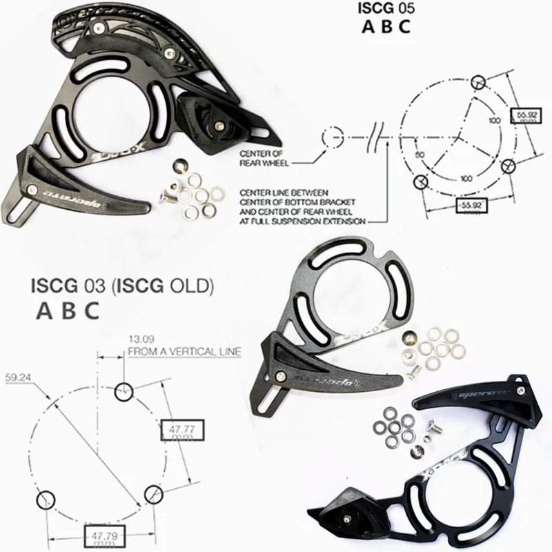 Excellent Aoperate MTB Chain Guide System DH downhill bike bicycle chain guide Chain Drop Catcher bike part bicycle chain protector 1