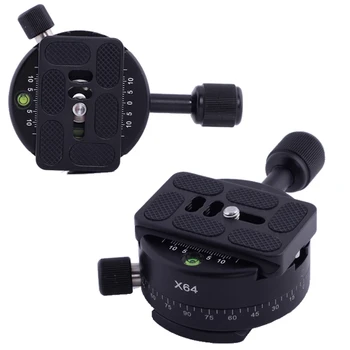 

Clamp Panorama Head for ARCA-SWISS RRS DSLR Tripod Ballhead Quick Release Plate
