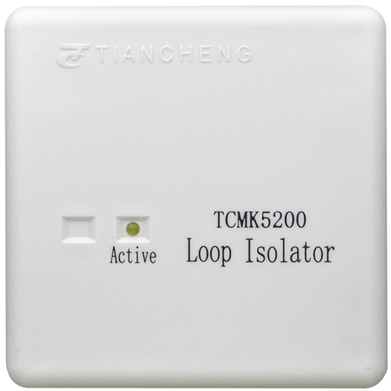 Изолятор петли TCMK5210 работает с системой пожарной сигнализации tc
