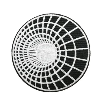 

3'' Wormhole sci-fi Science fiction Embroidered Iron On Patches for clothing