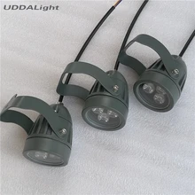 10 шт./лот светодиодный прожектор, ip65 3 w светодиодные светильники для exterieur