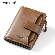 WEIXIER brand Wallet Men pu leather men wallets Zipper purse short male clutch leather wallet men money bag Credit Card Hold New WEIXIER brand Wallet Men pu leather men wallets Zipper purse short male clutch leather wallet men money bag Credit Card Hold New