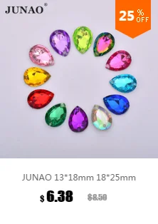 JUNAO 5*15 мм, Стразы для шитья, прозрачные стразы с плоской задней стороной, прямоугольные акриловые стразы для рукоделия одежды