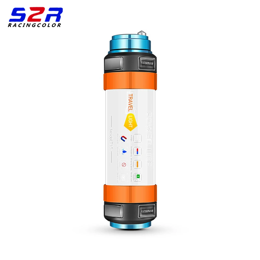 

Work Outdoor Camping Lamp with Magnet Portable Multifunctional Chargeable Light LED Bulb Flashlight Mosquito Repellen Waterproof
