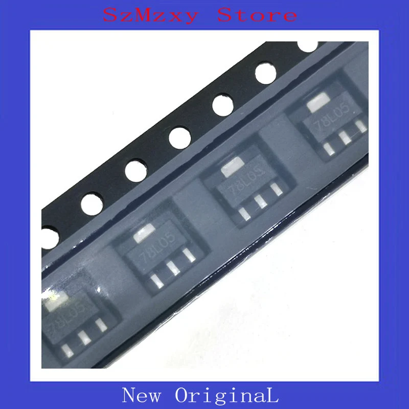 

10PCS/LOT 78L05 5V SOT89 L78L05 ROHS