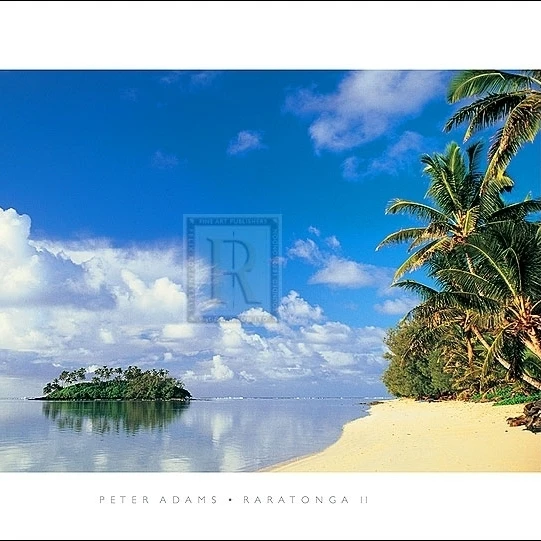 Raratonga II Poster Print by Peter Adams (27 x 20)