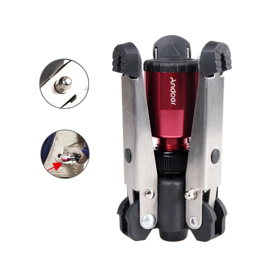 

Andoer Tripod Supporting Stand Base With Universal Three-Legged For Benro 3/8" Monopod DSLR Camera Photo Studio Accessories
