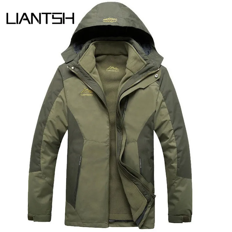 Winter Jas Mannen Vrouwen 3 In 1 Warm Waterdicht Winddicht Mannen Outdoor Jas Camping Softshell Jas Mannen Wandelen Sport Jassen Winter Jas Mannen Vrouwen 3 In 1 Warm Waterdicht Winddicht Mannen Outdoor Jas Camping Softshell Jas Mannen Wandelen Sport Jassen