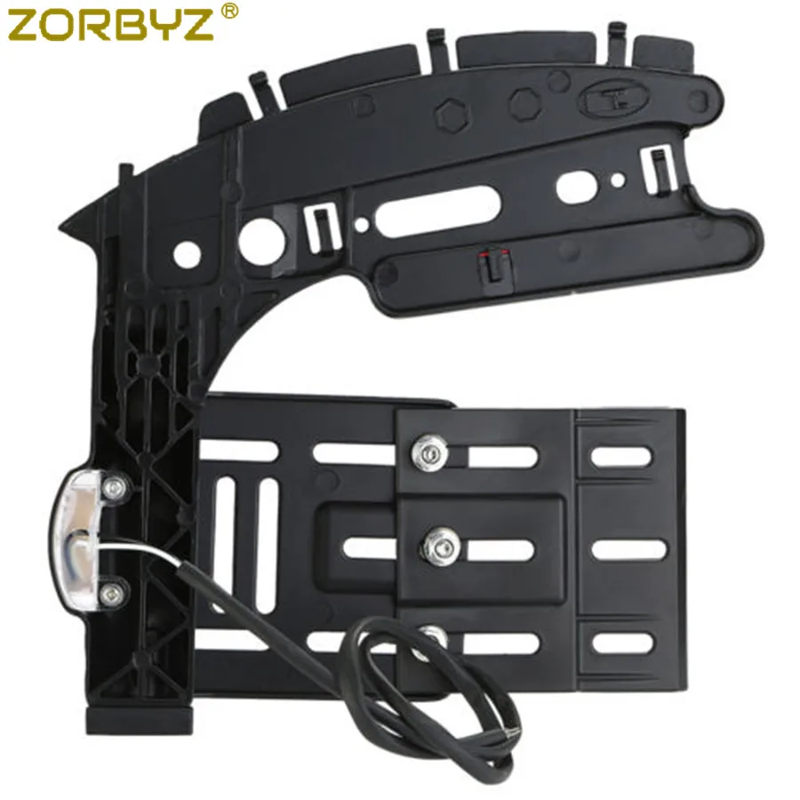 ZORBYZ складной боковой кронштейн для номерного знака мотоцикла Harley Sportster XL 883