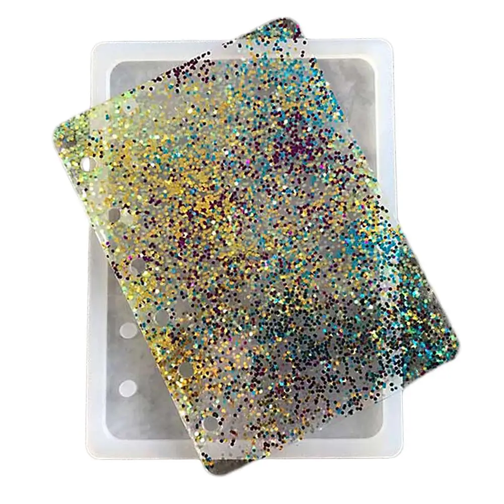 DIY Resin Book Silicone Mold Crafts Notebook Shaped A5 A6 A7 Crystal Epoxy Silicome Mold Transparent Jewelry Making Book Resin jewelry making supplies
