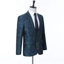 Мужская куртка мужская блейзер Мужская Высокое качество Модный тонкий костюм куртка мужская деловая Повседневная Формальная куртка на