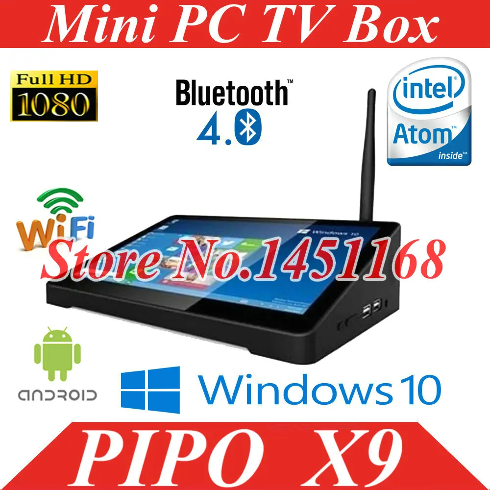 Lowest Price Original Tv Box Pipo X9 Mini PC Windows 10 & Android 4.4 Dual OS Intel Z3736F Quad Core TV Box 2GB+32GB/64GB Computer PC Lowest Price Original Tv Box Pipo X9 Mini PC Windows 10 & Android 4.4 Dual OS Intel Z3736F Quad Core TV Box 2GB+32GB/64GB Computer PC