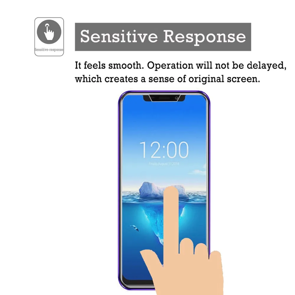 9H HD Tempered Glass for Oukitel C12 Pro Protective Film Explosion-Proof Screen Protector Oukitel C12pro Protective Film Glass