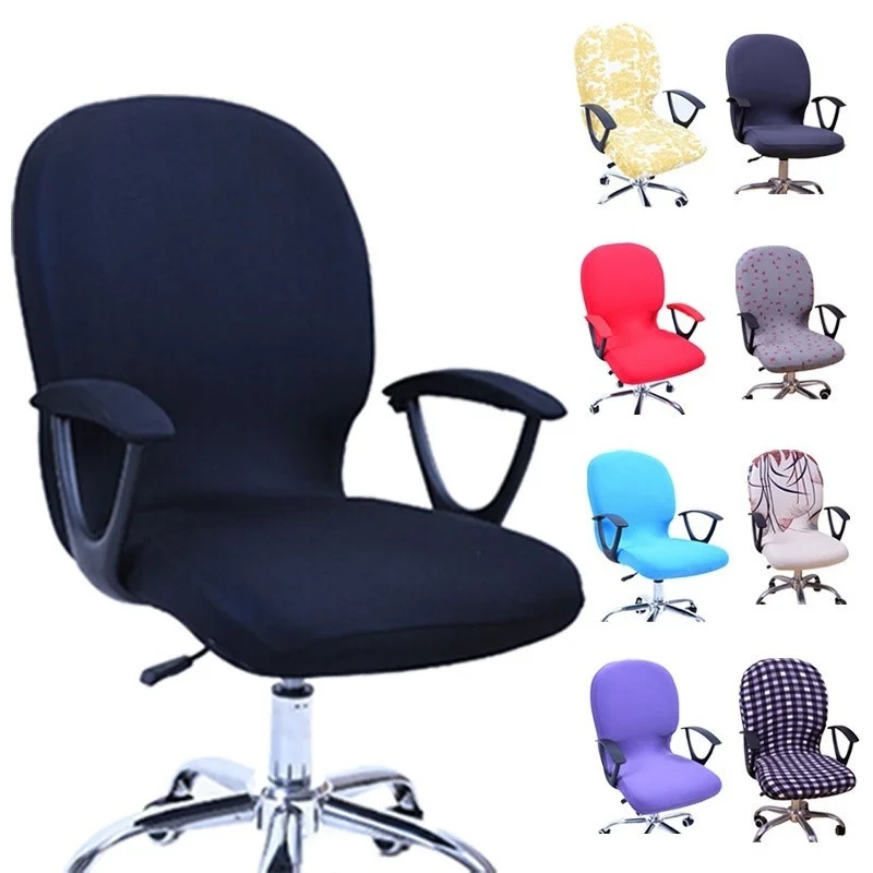 Bright Color Spandex Cover Office Computer Chair Cover