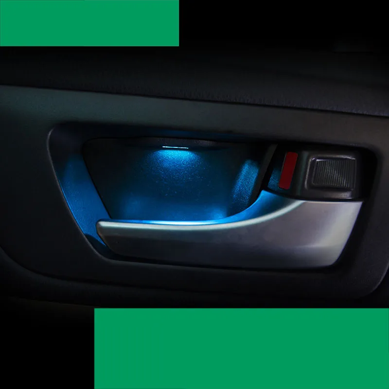 

lsrtw2017 led car door Atmosphere light for toyota highlander 2013 2014 2015 2016 2017 2018 2019 3rd generation