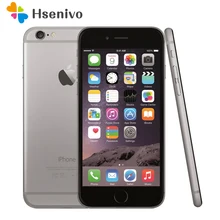 Открыл Apple iPhone 6 Dual Core 4.7 дюйма 1.4 ГГц 8.0MP Камера 3 г WCDMA 4 г LTE использовать телефон бесплатная доставка