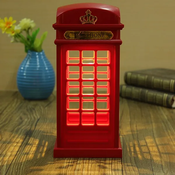 Decorative Telephone Booth Lamp