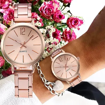 

2019 Casual Wrist watches Casual Quartz Stainless Steel Band Marble Strap Watch Analog Wrist Watch reloj mujer relogio feminino