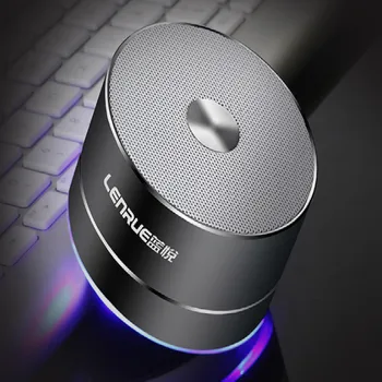 

HAOBA UNIVERSAL diameter 7CM supper cool car subwoofer car bluetooth 4.1 free shipping