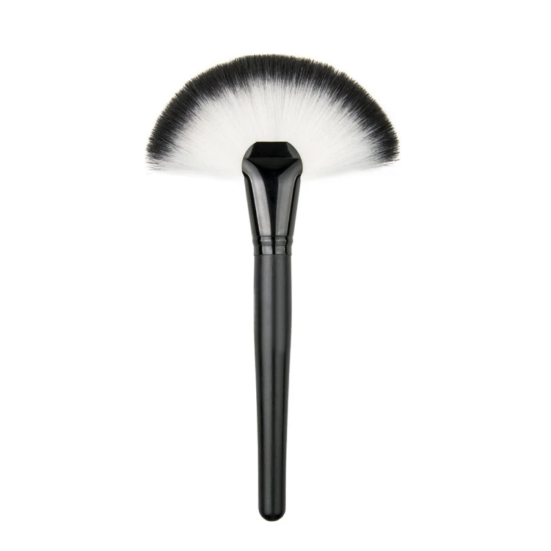 Fan Shape Soft Makeup Brush Loose Powder Foundation Blush Highlighting