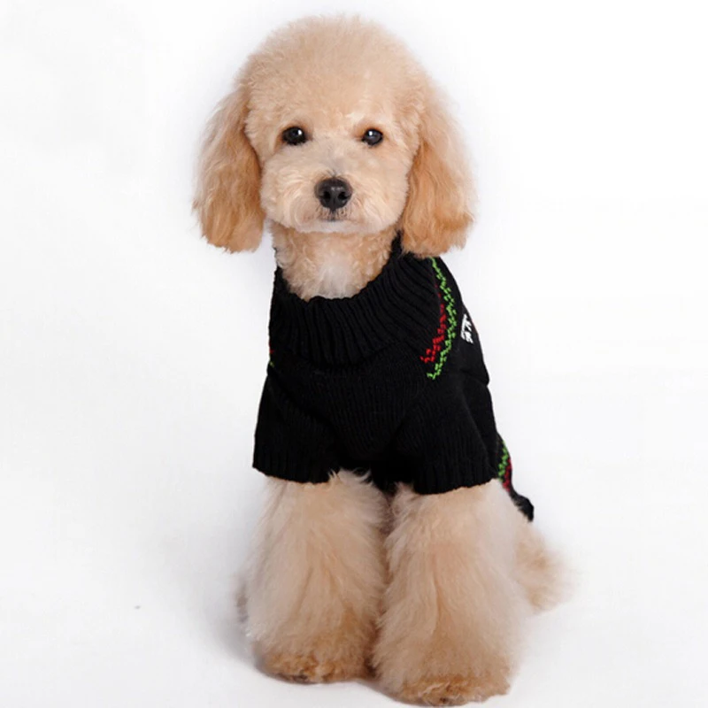 Собака кошка зима теплый свитер маленький ПЭТ пальто одежда куртка одежда CA