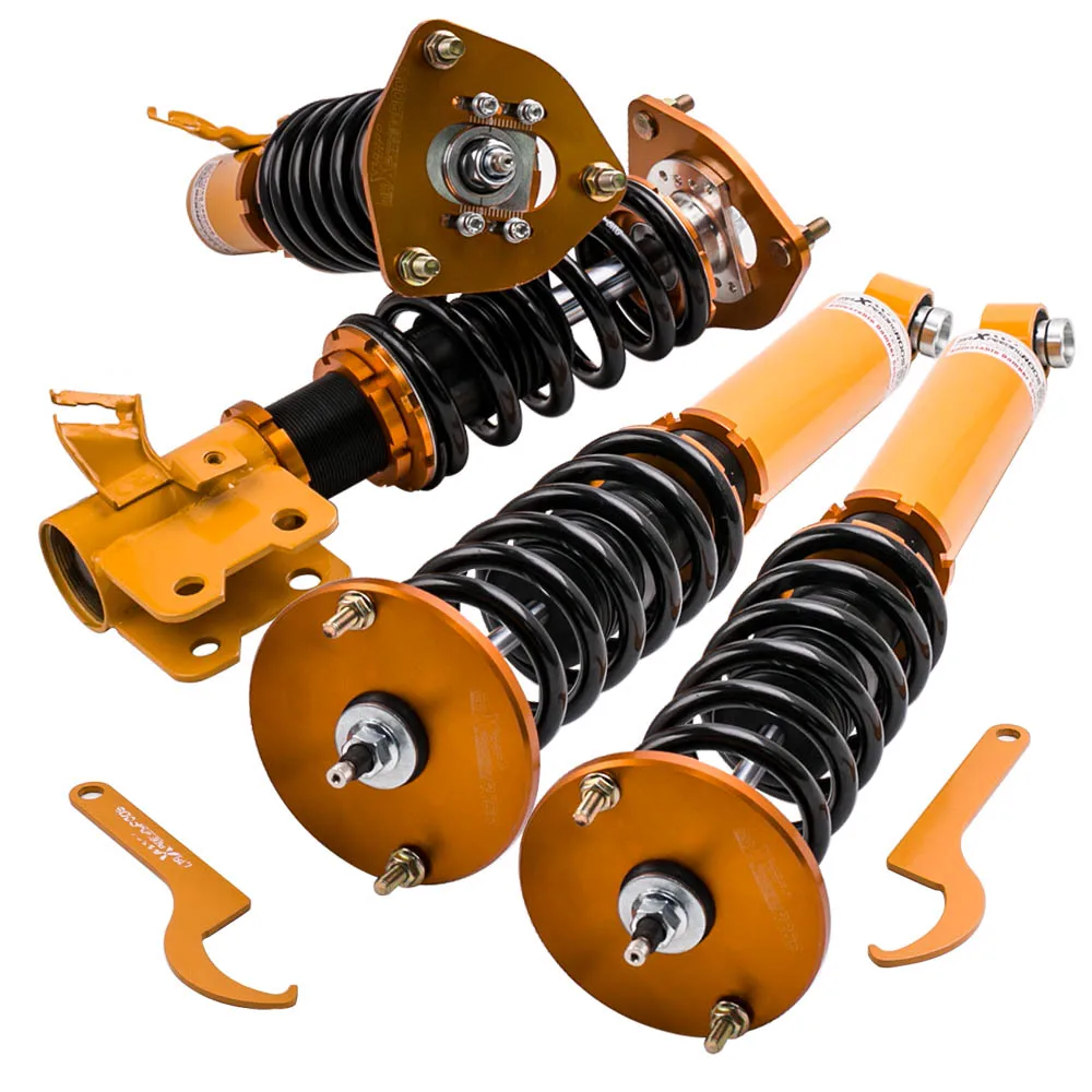 

Adjustable Coilovers for Nissan Silvia S14 200SX 1994-1998 Coil Strut Suspension Adjustable Height + Damper Front Rear Camber
