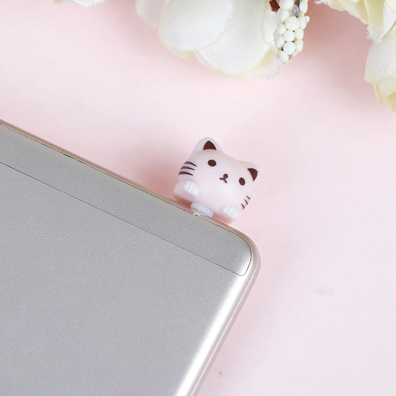 Cute Cat Anti Dust Plug 3.5mm Mobile Phone Earphone Jack Dust Plug Phone Accessories For Smart Phone 3 Colors Cute Cat Anti Dust Plug 3.5mm Mobile Phone Earphone Jack Dust Plug Phone Accessories For Smart Phone 3 Colors