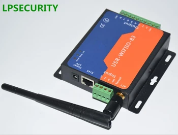 

LPSECURITY 8 CHANNELS Industrial WIFI Ethernet Relay 8 Channel Remote Control Switch Output Relay TCP/IP Interface