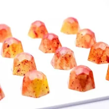 DIY Качество Алмазный многогранник PC поликарбонатовый для шоколада плесень choco плесень