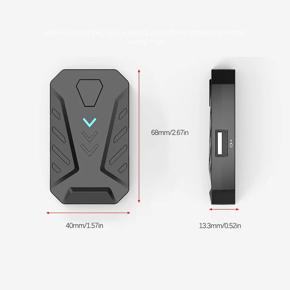 Bluetooth BattleDock клавиатура мышь конвертер PUBG телефон игровой контроллер двойной usb порты с держателем телефона для Android iOS