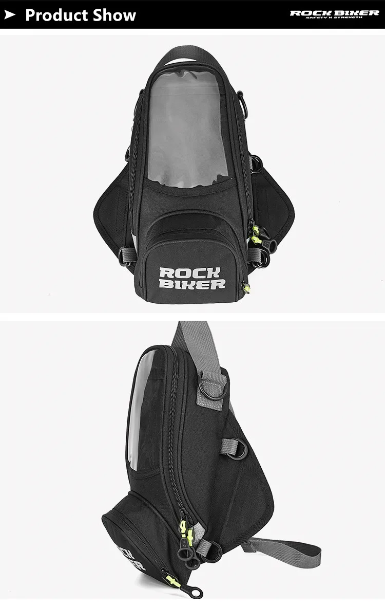 Tanque de Óleo Bolsa de Navegação do Telefone Móvel com Capa Nova Motocicleta Tanque Bolsa Multi Funcional Magnético Alças Fixas Chuva 2020 10 tanque de óleo magnético alças fixas saco