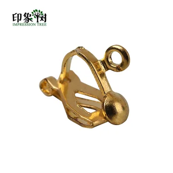 Billig 10*13mm Ohrring Clips Frühling Earwire Armaturen DIY Handgemachten Schmuck, Der 27022